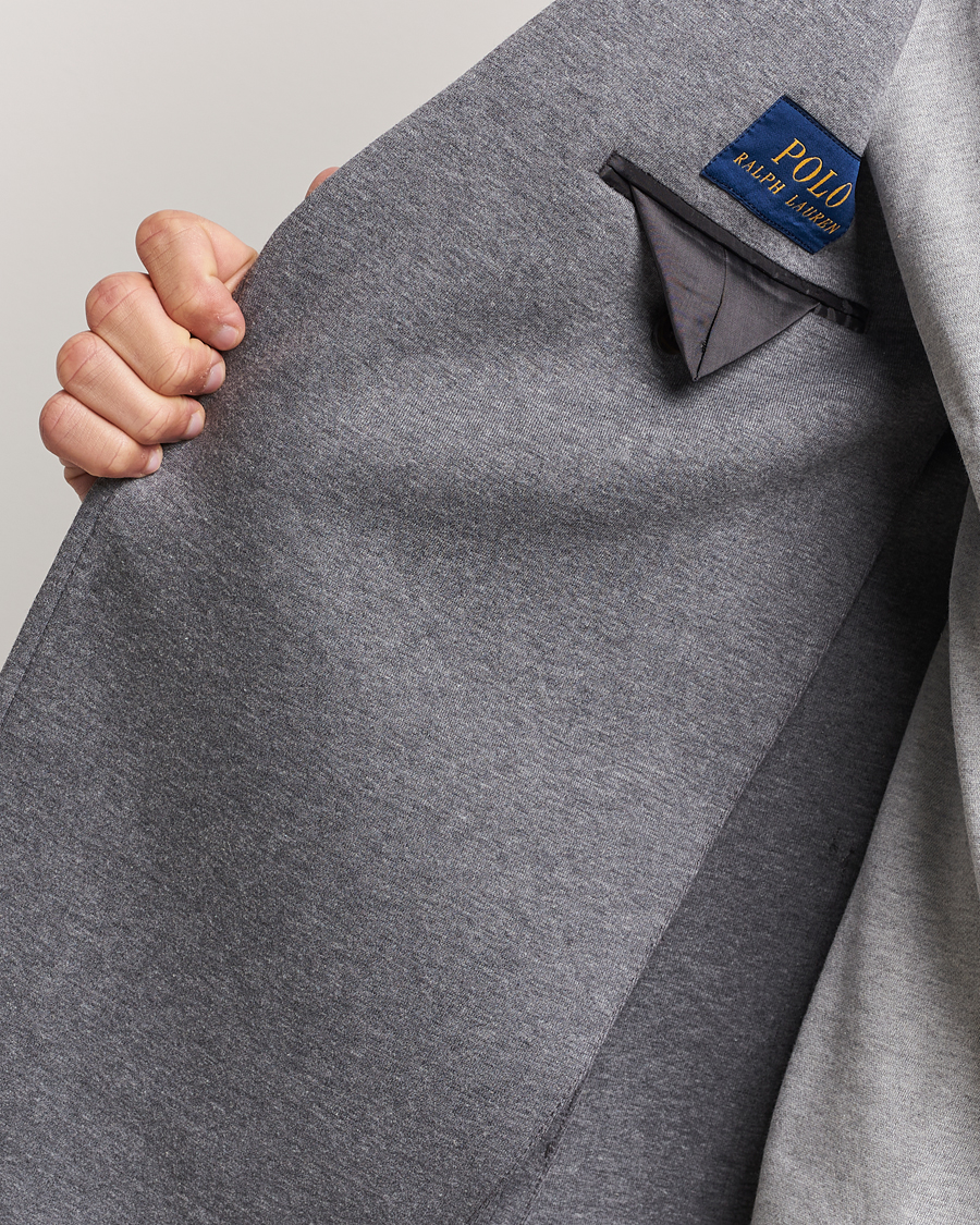 Herr | Kavajer | Polo Ralph Lauren | Double Knit Jersey Blazer Medium Grey Heather