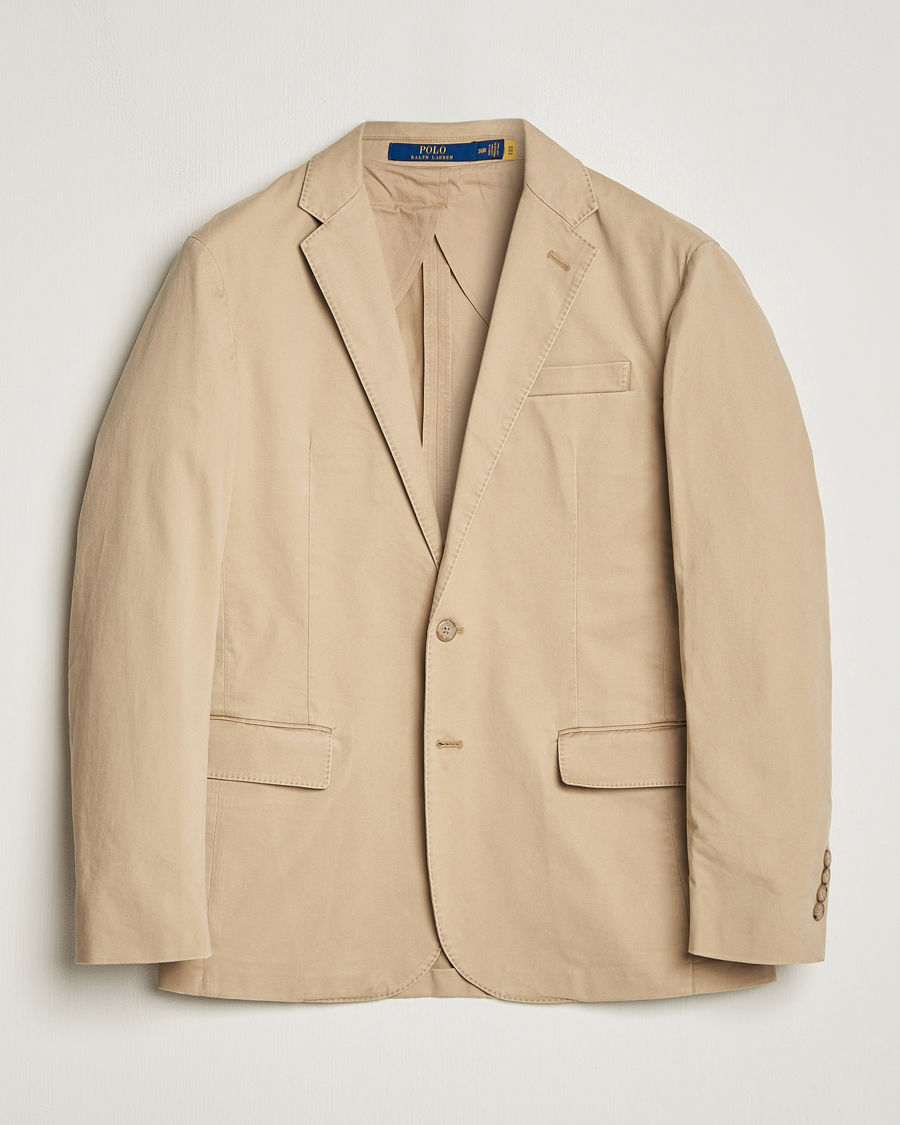 Herr | Kavajer | Polo Ralph Lauren | Cotton Stretch Sportcoat Monument Tan