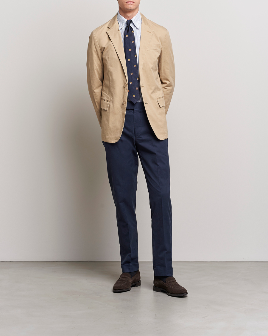 Herr | Kavajer | Polo Ralph Lauren | Cotton Stretch Sportcoat Monument Tan