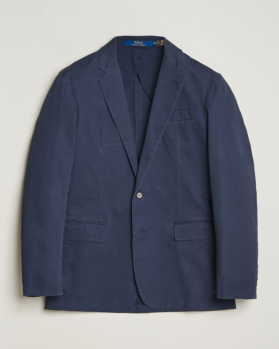 Herr | Kavajer | Polo Ralph Lauren | Cotton Stretch Sportcoat Nautical Ink