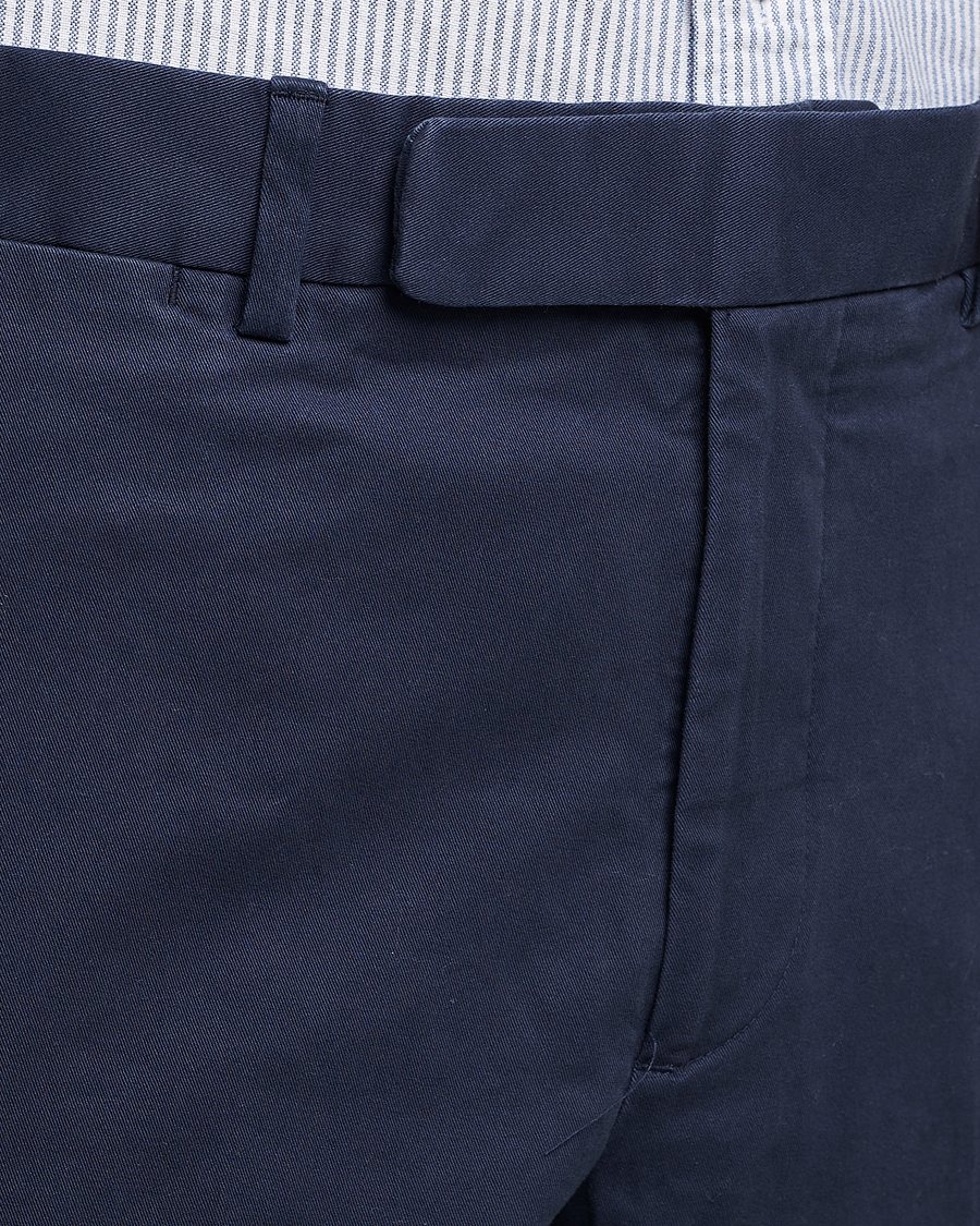 Herr | Byxor | Polo Ralph Lauren | Cotton Stretch Trousers Nautical Ink
