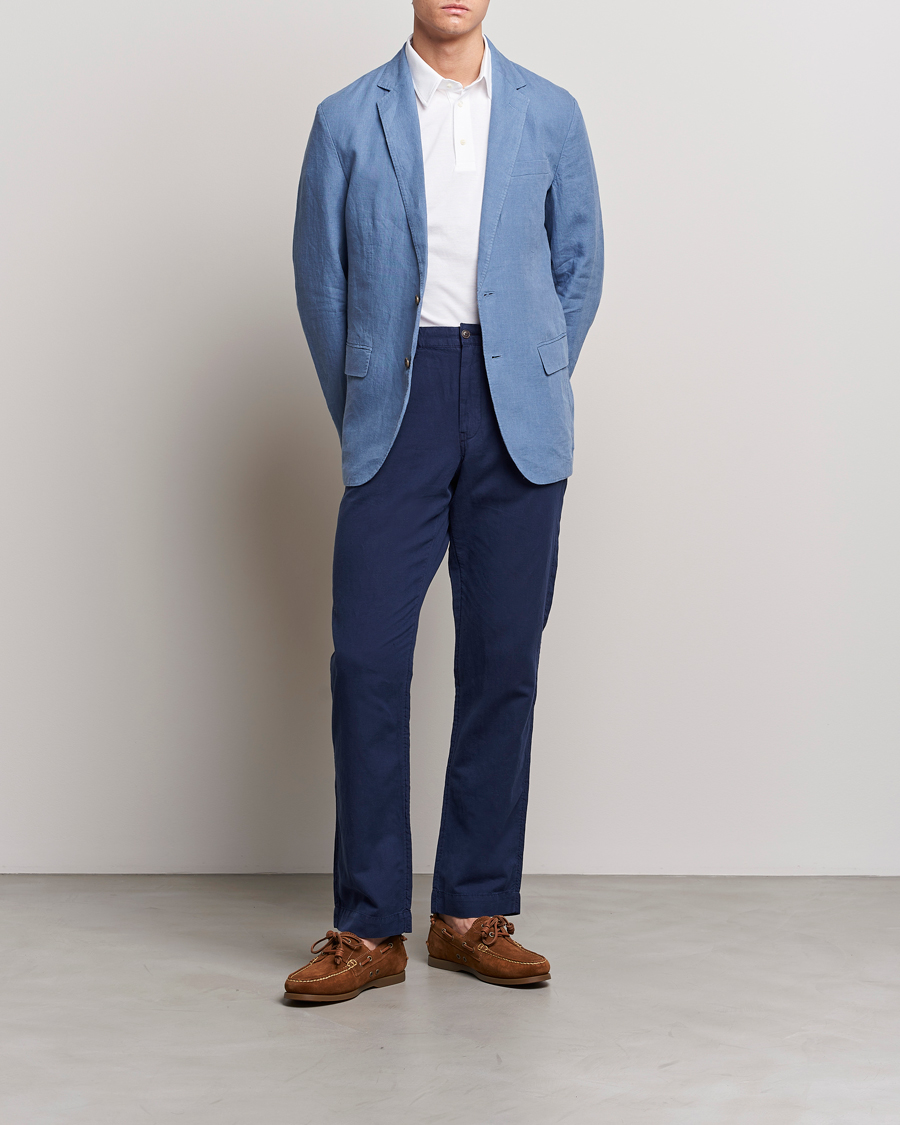 Herr | Kavajer | Polo Ralph Lauren | Linen Sportcoat Carson Blue