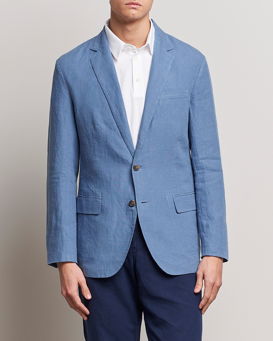 Herr | Kavajer | Polo Ralph Lauren | Linen Sportcoat Carson Blue