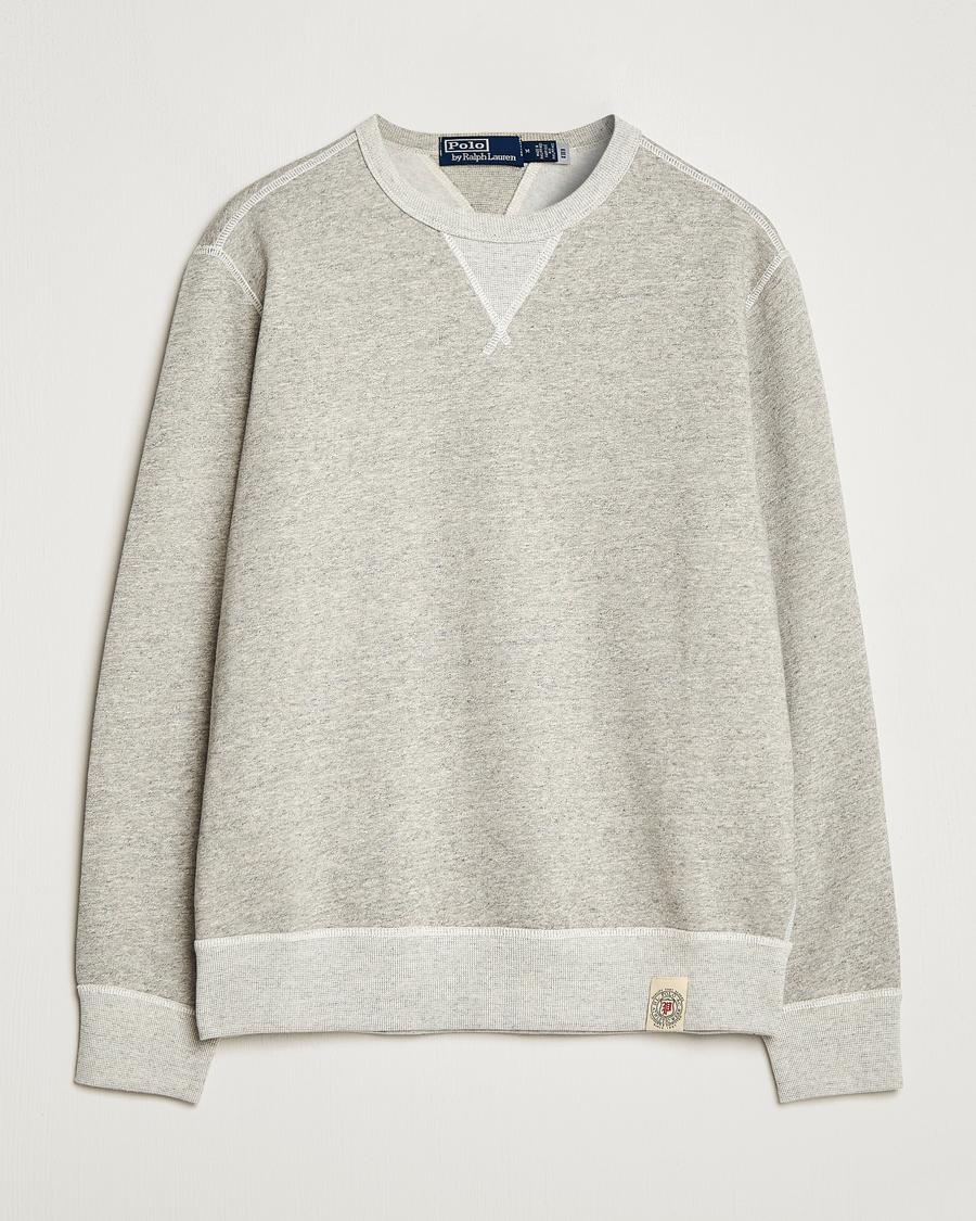 Herr | Tröjor | Polo Ralph Lauren | Vintage Fleece Crew Neck Sweatshirt Loft Heather