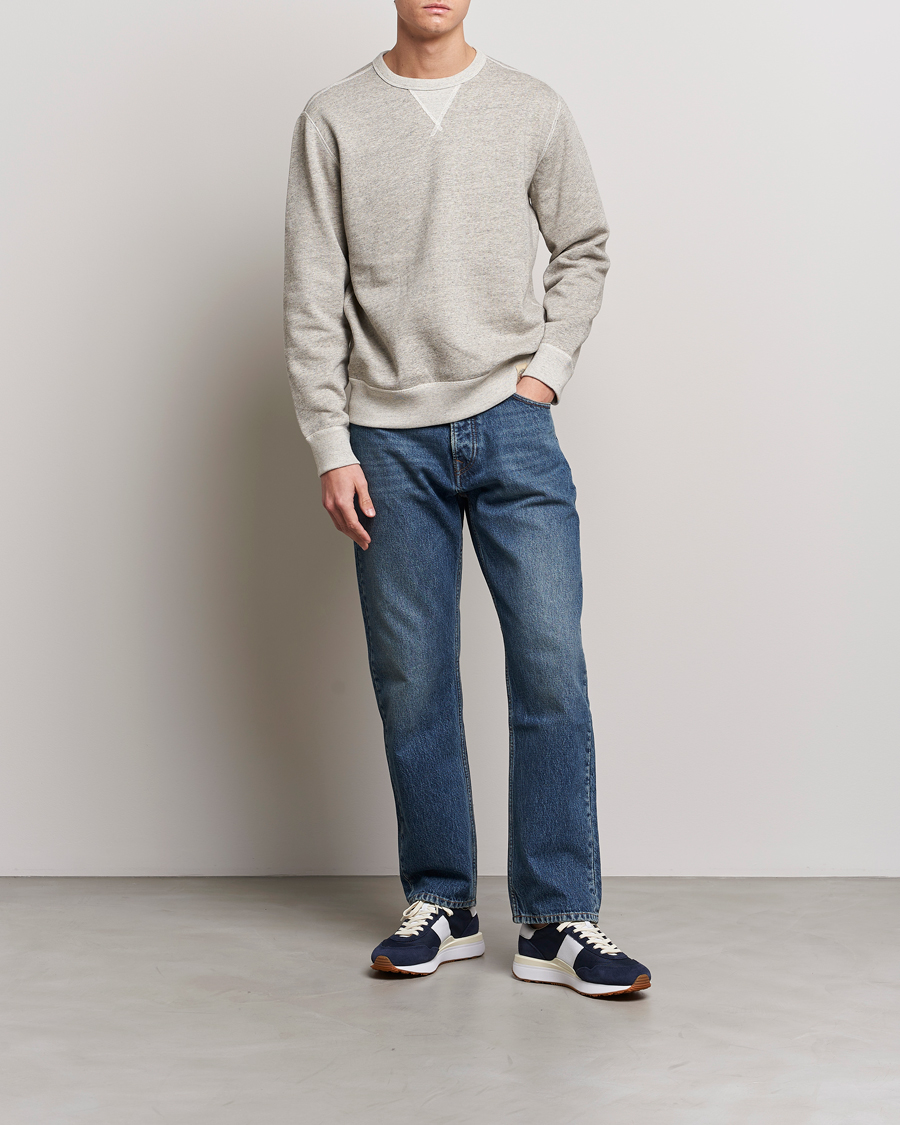 Herr | Tröjor | Polo Ralph Lauren | Vintage Fleece Crew Neck Sweatshirt Loft Heather