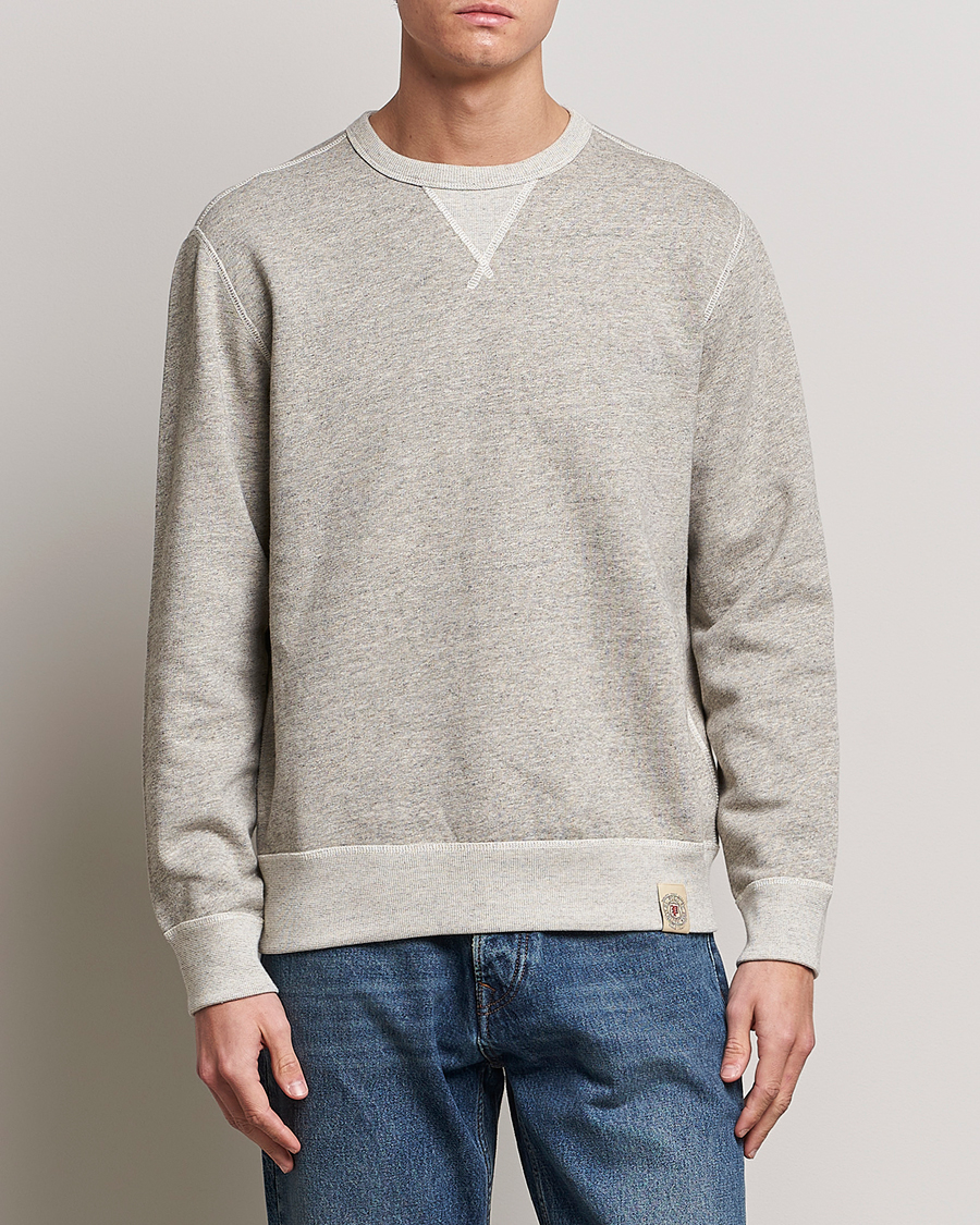 Herr | Tröjor | Polo Ralph Lauren | Vintage Fleece Crew Neck Sweatshirt Loft Heather