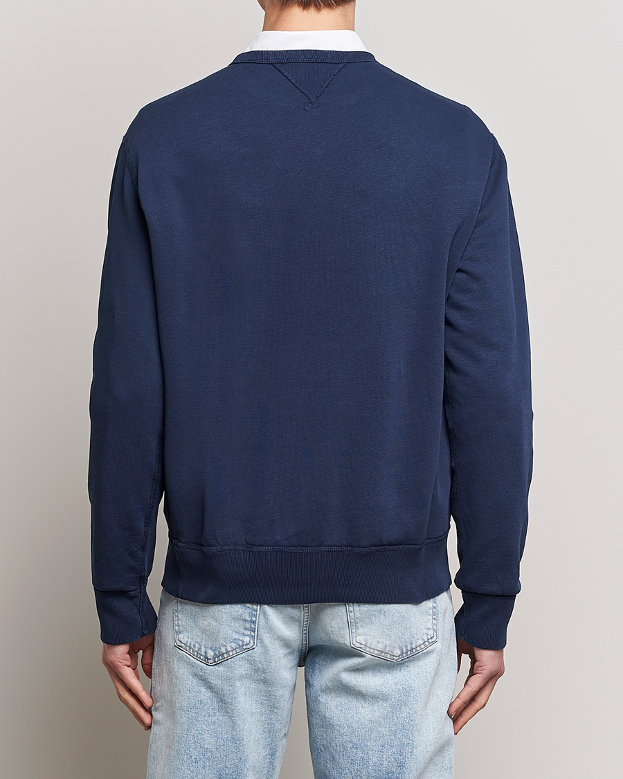 Herr | Tröjor | Polo Ralph Lauren | Vintage Fleece Crew Neck Sweatshirt Cruise Navy