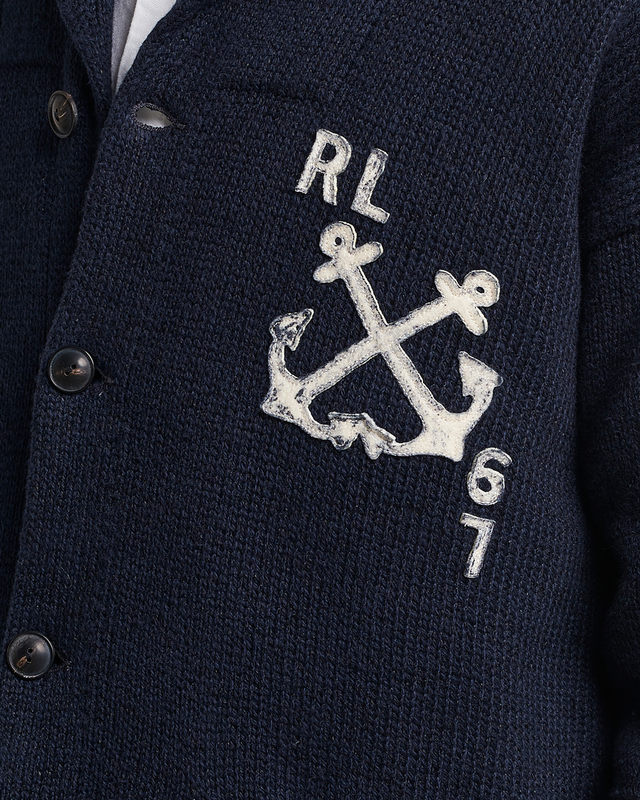 Herr | Tröjor | Polo Ralph Lauren | RL Knitted Cardigan Navy