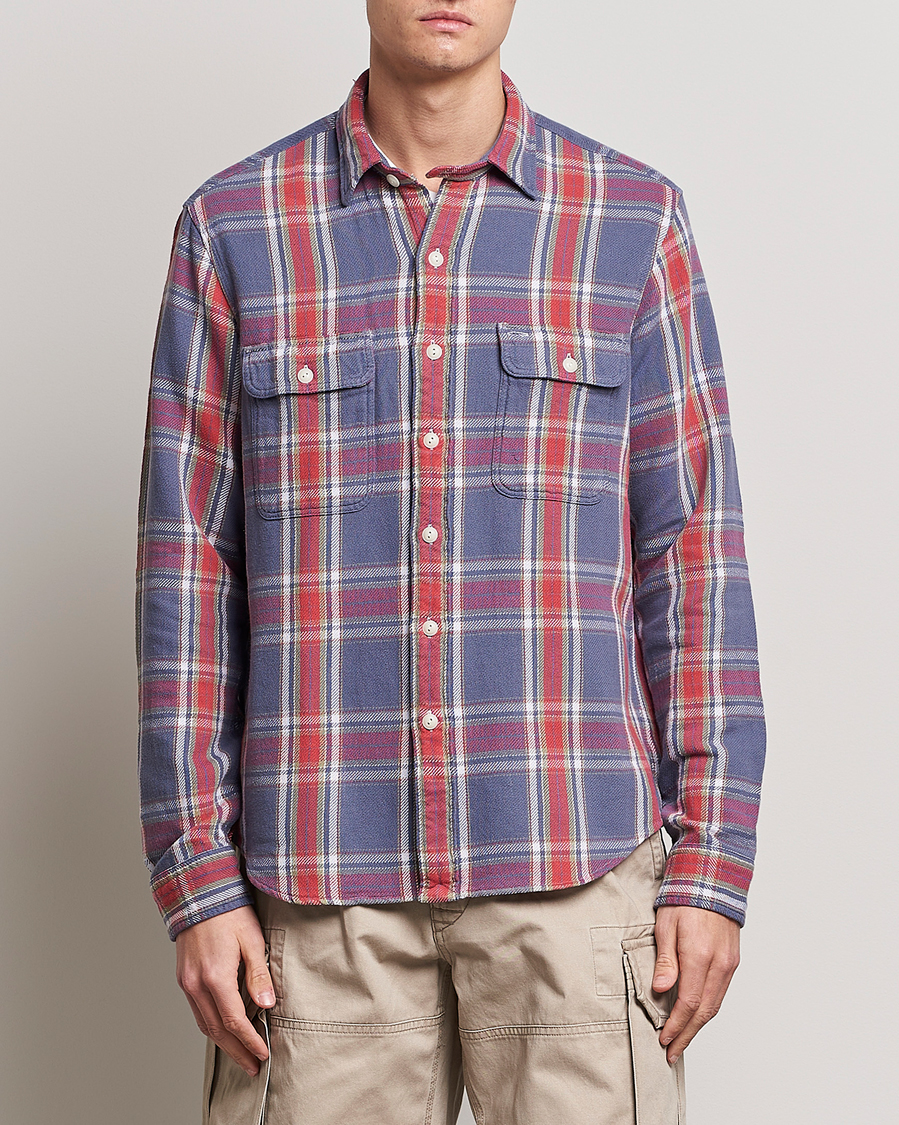 Herr |  | Polo Ralph Lauren | Classic Fit Checked Shirt Blue/Red