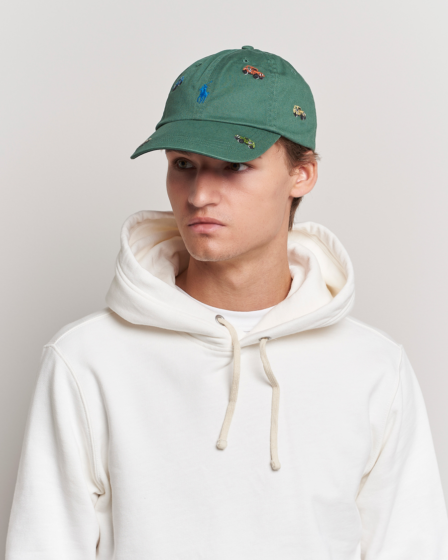 Herr |  | Polo Ralph Lauren | Twill Printed Jeeps Sports Cap Washed Forest