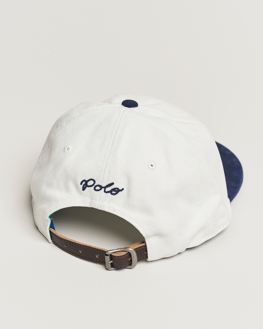Herr | Polo Ralph Lauren Retro Sports Cap Deckwash White | Polo Ralph Lauren | Retro Sports Cap Deckwash White