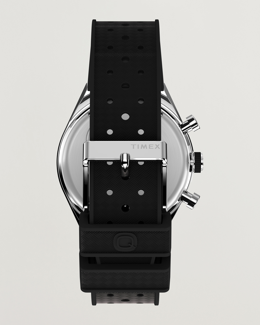 Herr | Timex Time Zone Chronograph 40mm White Dial | Timex | Time Zone Chronograph 40mm White Dial