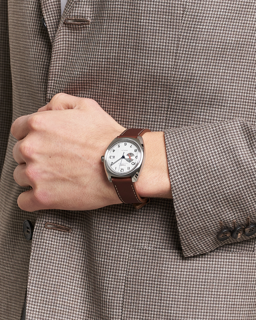 Herr |  | Timex | Marlin Automatic 39mm Silver Dial