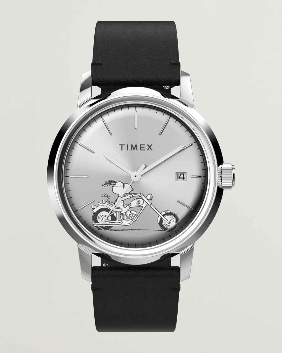 Herr | Timex Marlin Automatic Snoopy Easy Rider 40mm Black | Timex | Marlin Automatic Snoopy Easy Rider 40mm Black