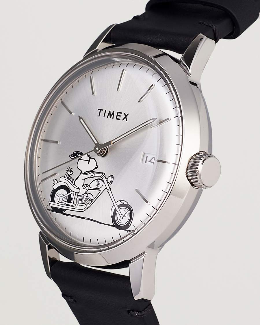 Herr | Timex Marlin Automatic Snoopy Easy Rider 40mm Black | Timex | Marlin Automatic Snoopy Easy Rider 40mm Black