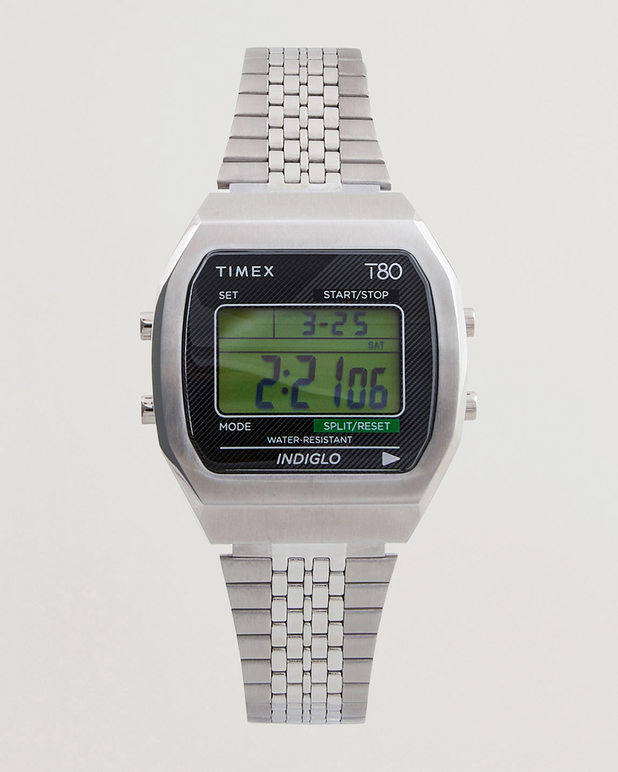 Herr | Timex T80 Stainless Steel 36mm Silver | Timex | T80 Stainless Steel 36mm Silver