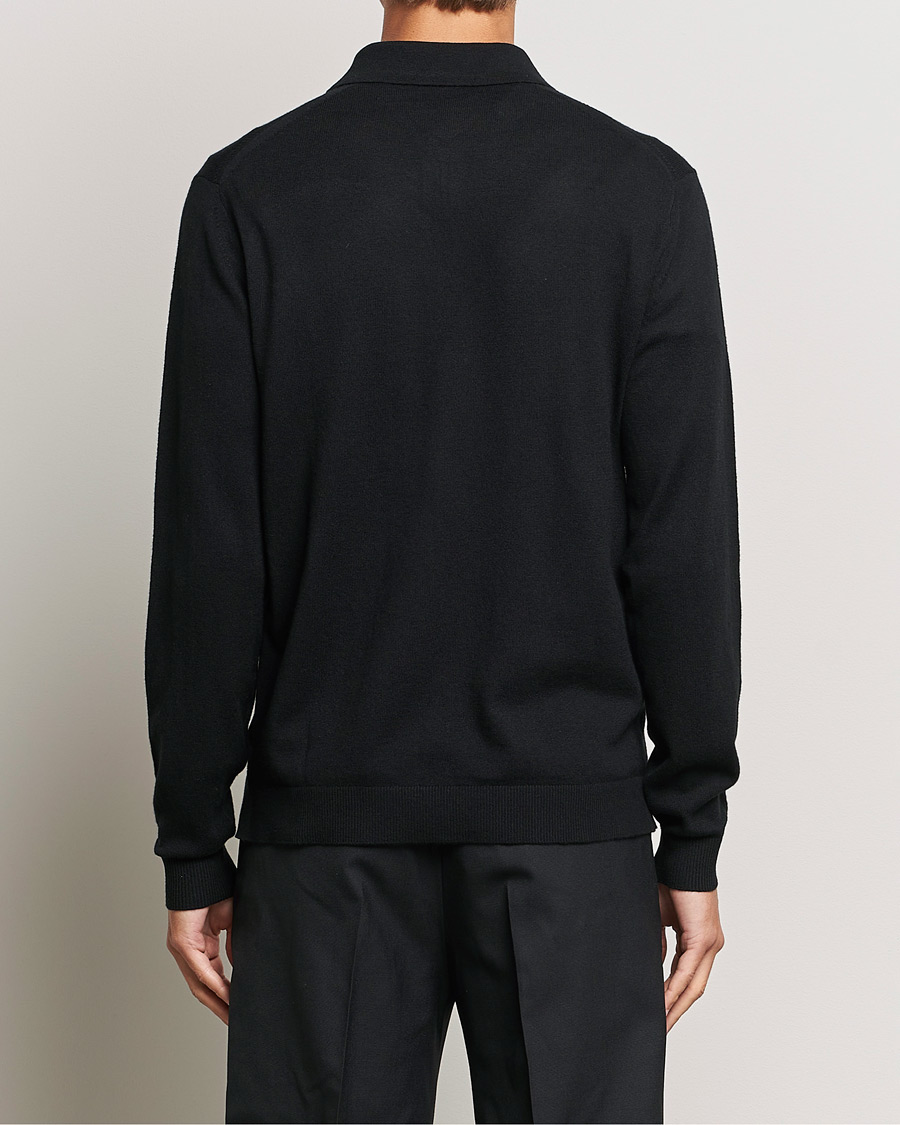 Herr | Tröjor | Tiger of Sweden | Orbit Half Zip Merino Black