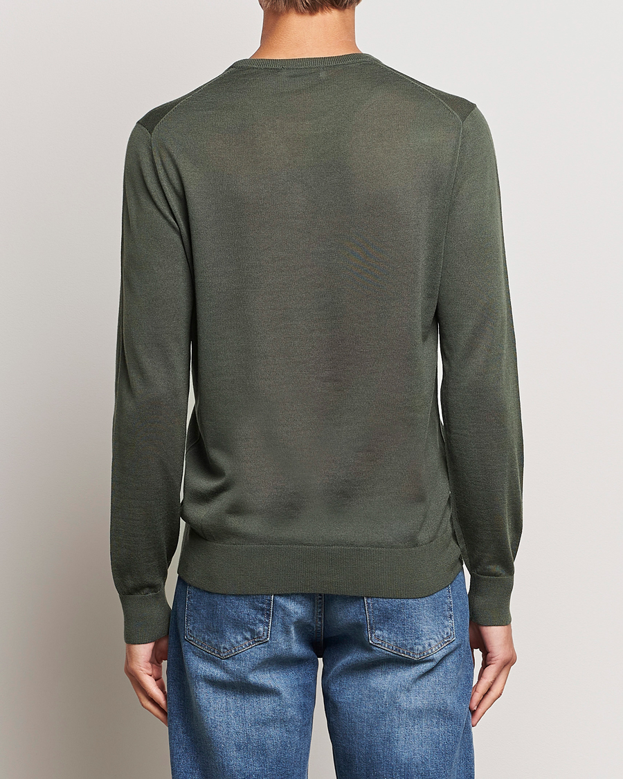Herr | Tröjor | Tiger of Sweden | Nichols Crew Neck Pullover Forest Green