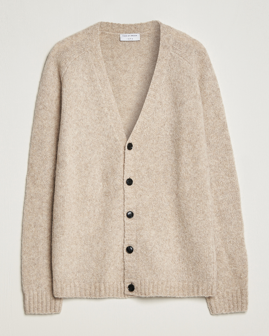 Herr | Tröjor | Tiger of Sweden | Burris Cardigan Dry Sand