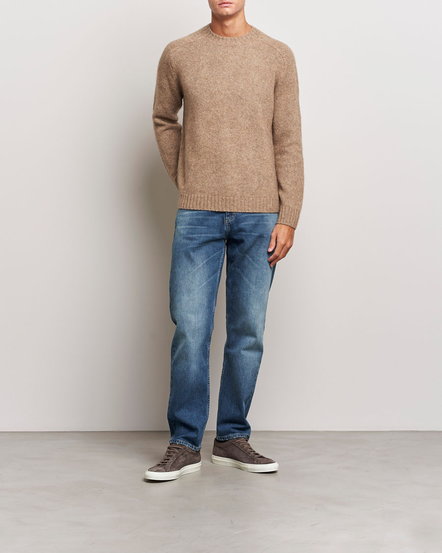 Herr | Tröjor | Tiger of Sweden | Adryan Crew Neck Pullover Olive Grey