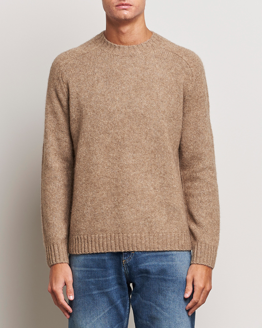Herr | Tröjor | Tiger of Sweden | Adryan Crew Neck Pullover Olive Grey