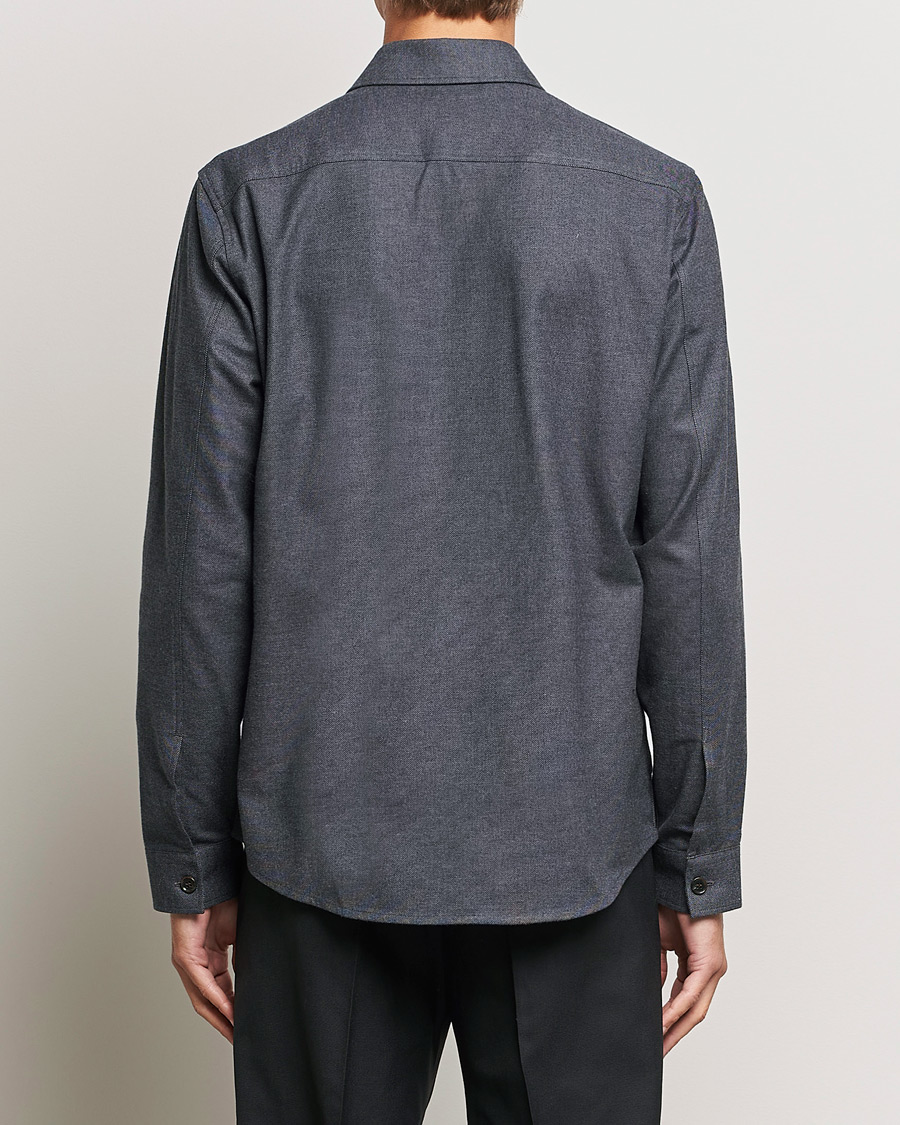 Herr | Skjortor | Tiger of Sweden | Arnou Cotton Pocket Shirt Grey