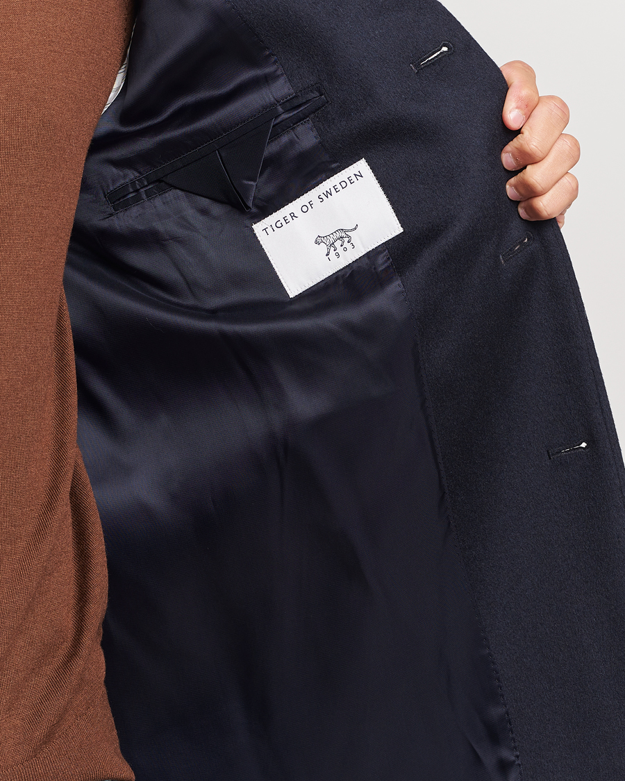 Herr | Jackor | Tiger of Sweden | Cempsey Wool Coat Light Ink