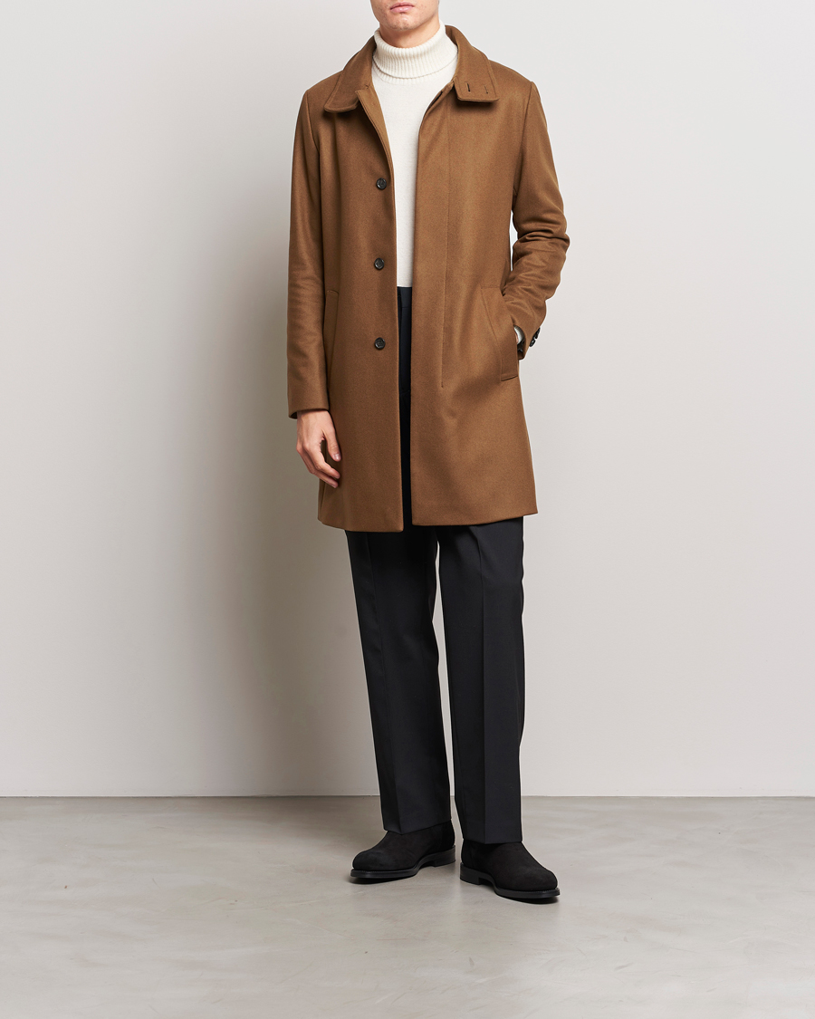 Herr | Jackor | Tiger of Sweden | Aleric Wool Coat Brown
