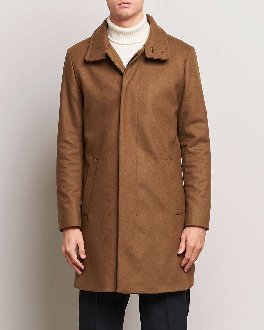 Herr | Jackor | Tiger of Sweden | Aleric Wool Coat Brown