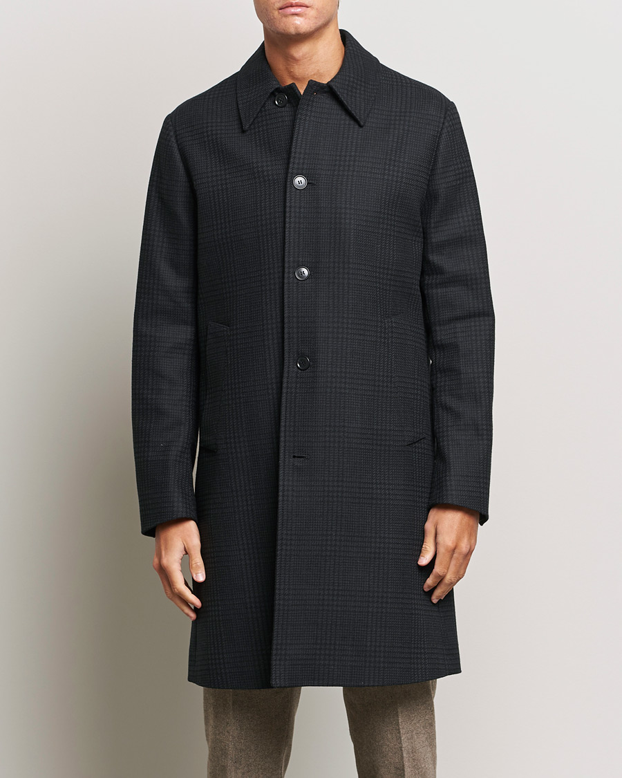 Herr |  | Tiger of Sweden | Eliias Checked Coat Black