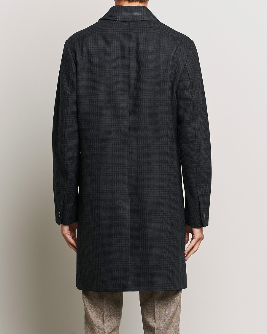 Herr | Jackor | Tiger of Sweden | Eliias Checked Coat Black