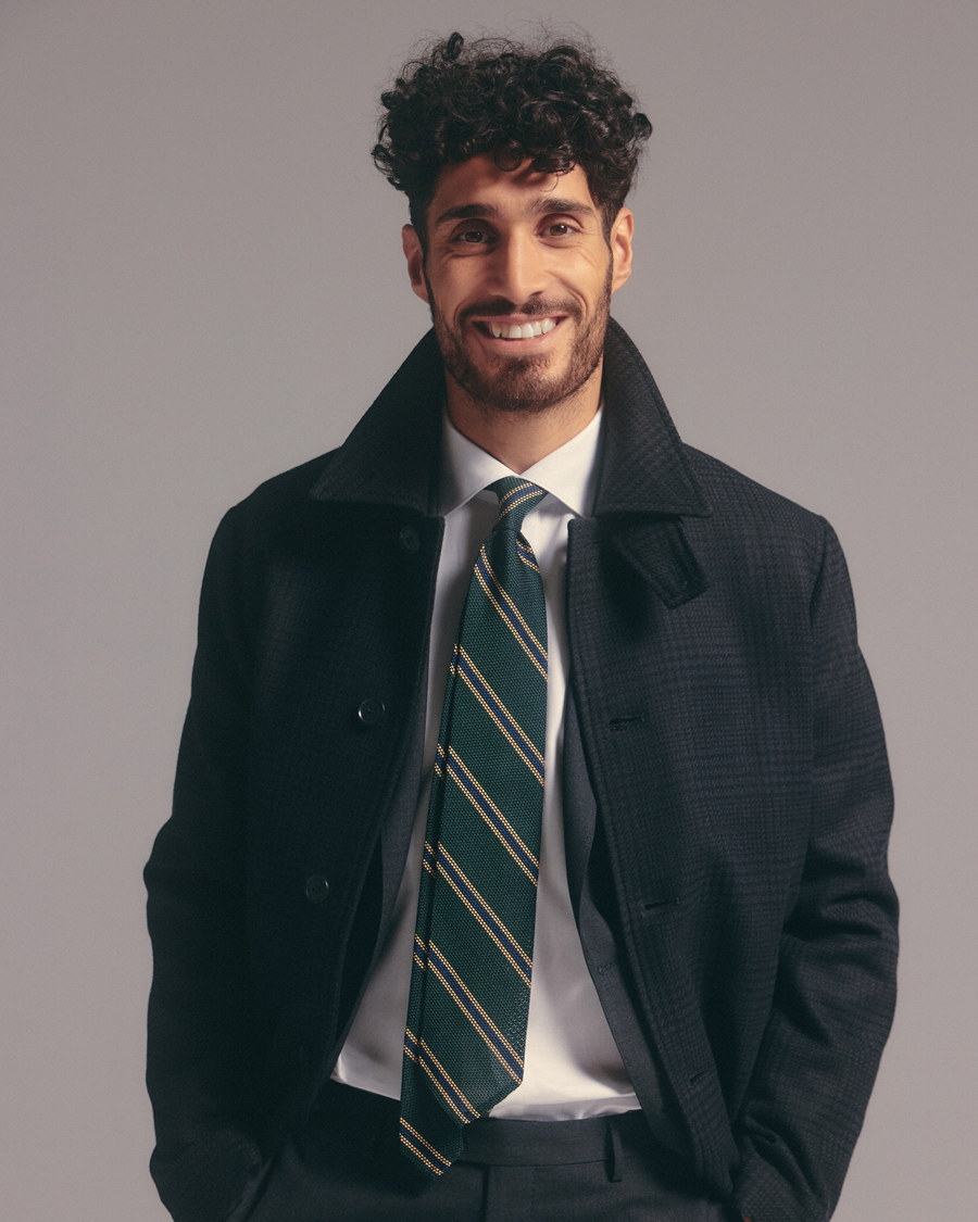 Herr | Jackor | Tiger of Sweden | Eliias Checked Coat Black