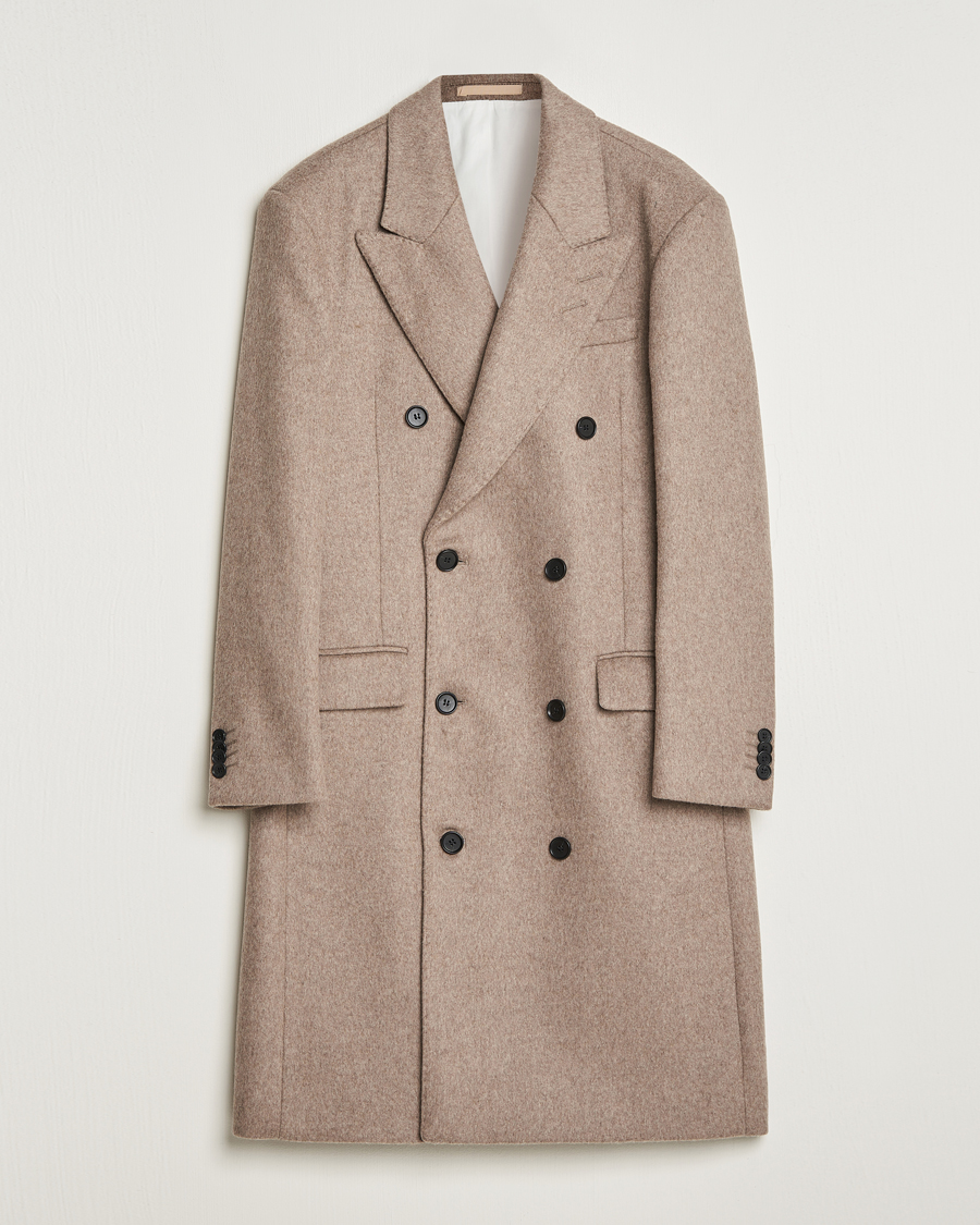 Herr | Jackor | Tiger of Sweden | Chiaver Double Breasted Coat Eggshell