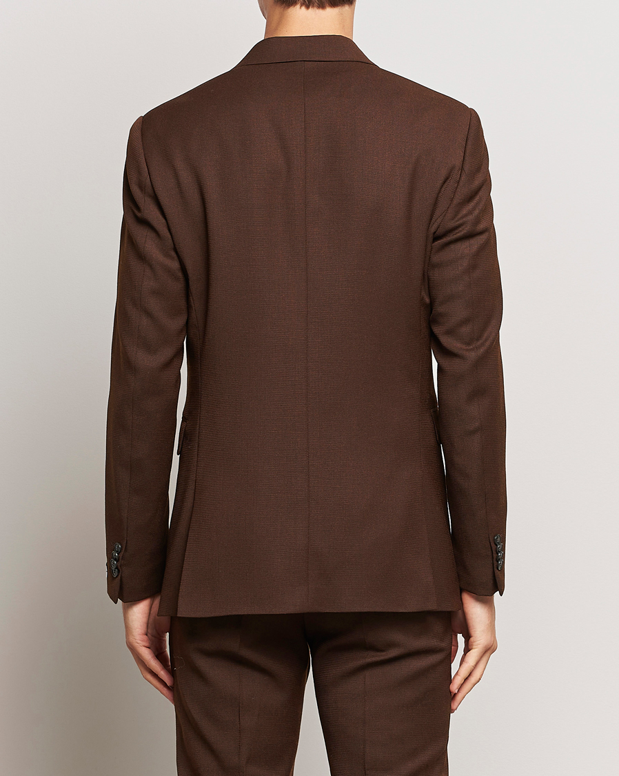 Herr | Kavajer | Tiger of Sweden | Justinn Travel Structure Blazer Golden Brown