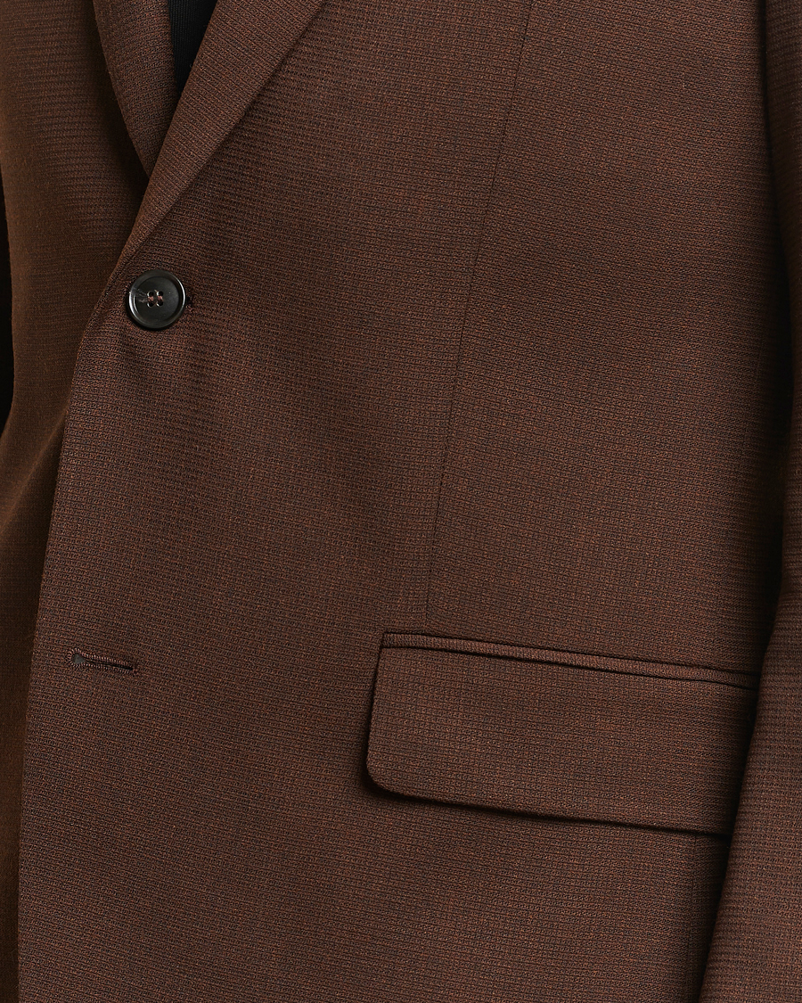 Herr | Kavajer | Tiger of Sweden | Justinn Travel Structure Blazer Golden Brown