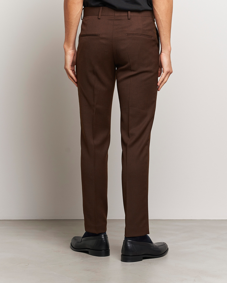 Herr | Byxor | Tiger of Sweden | Tenutas Travel Structure Trousers Golden Brown