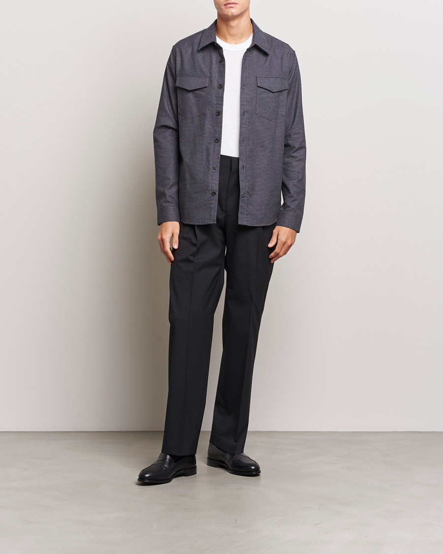 Herr | Byxor | Tiger of Sweden | Todne Wool Trousers Black