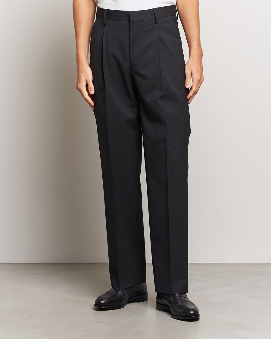Herr | Byxor | Tiger of Sweden | Todne Wool Trousers Black