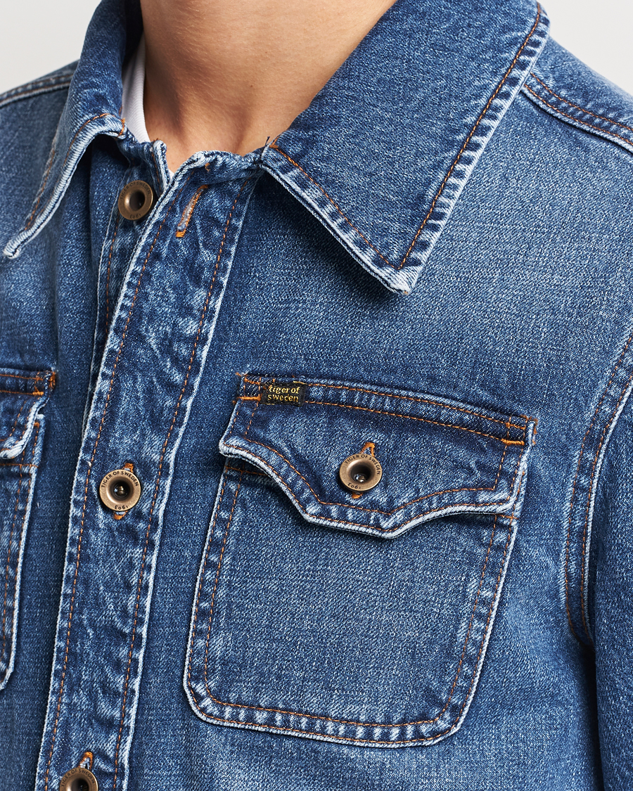 Herr | Jackor | Tiger of Sweden | Get Jeans Jacket Light Blue