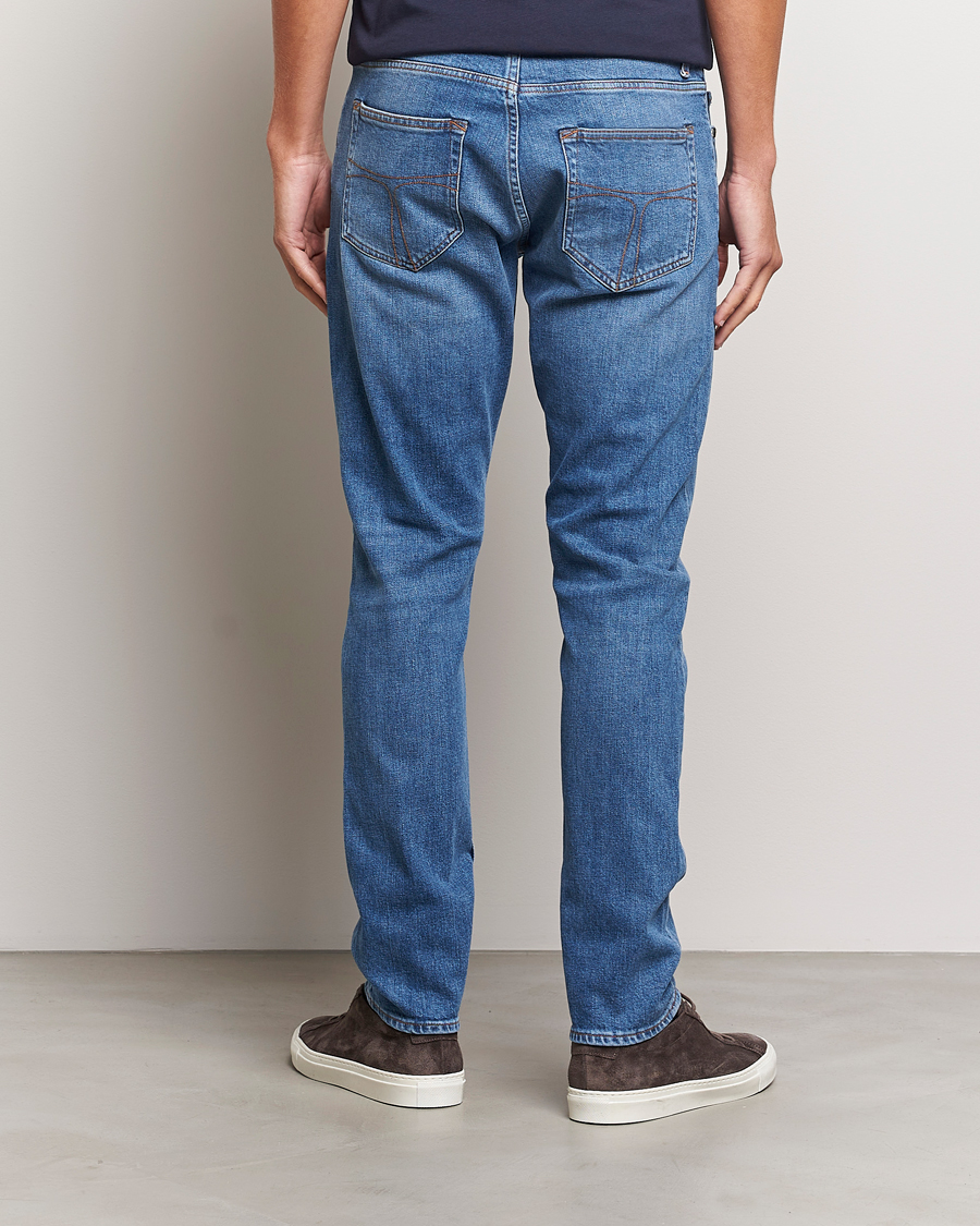 Herr | Jeans | Tiger of Sweden | Pistolero Stretch Cotton Jeans Light Blue