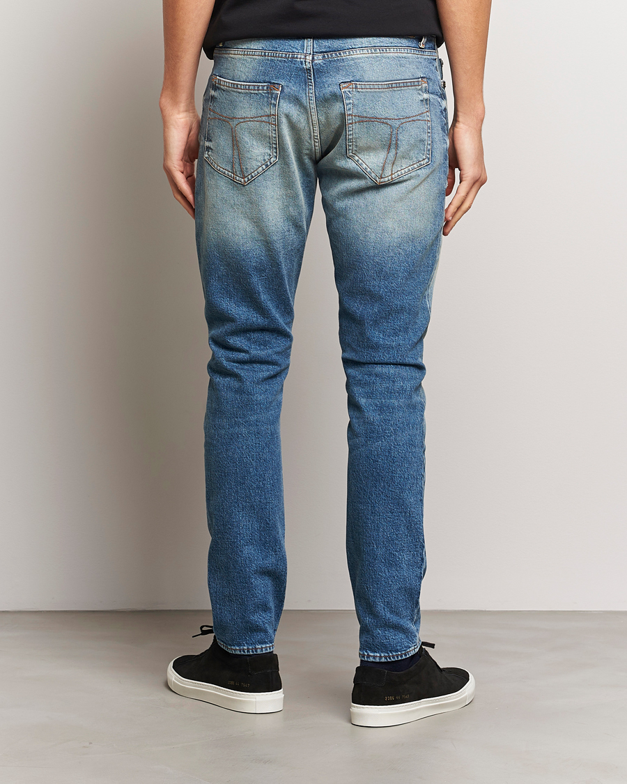 Herr | Jeans | Tiger of Sweden | Pistolero Stretch Cotton Jeans Light Blue