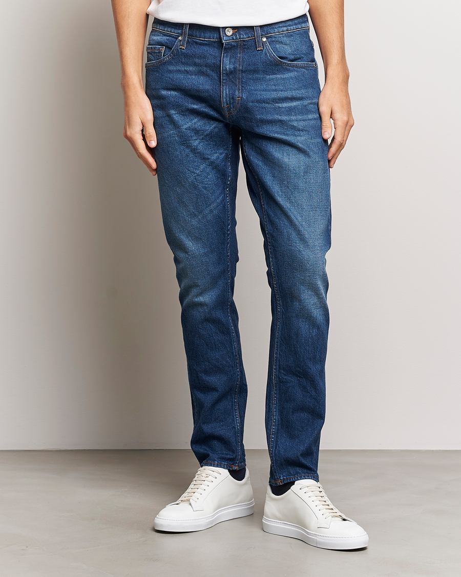 Herr |  | Tiger of Sweden | Pistolero Stretch Cotton Jeans Dust Blue