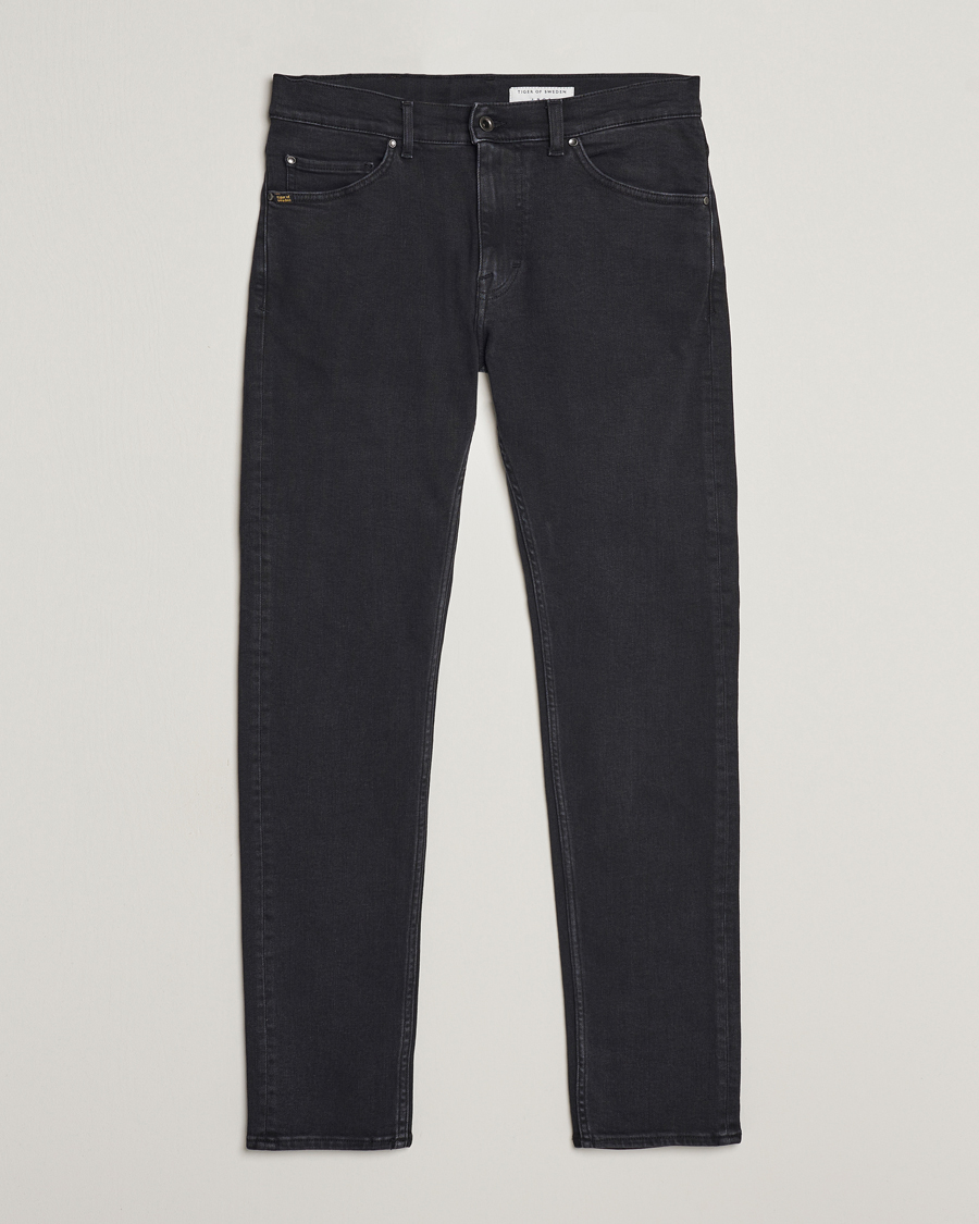 Herr | Jeans | Tiger of Sweden | Evolve Stretch Cotton Jeans Black