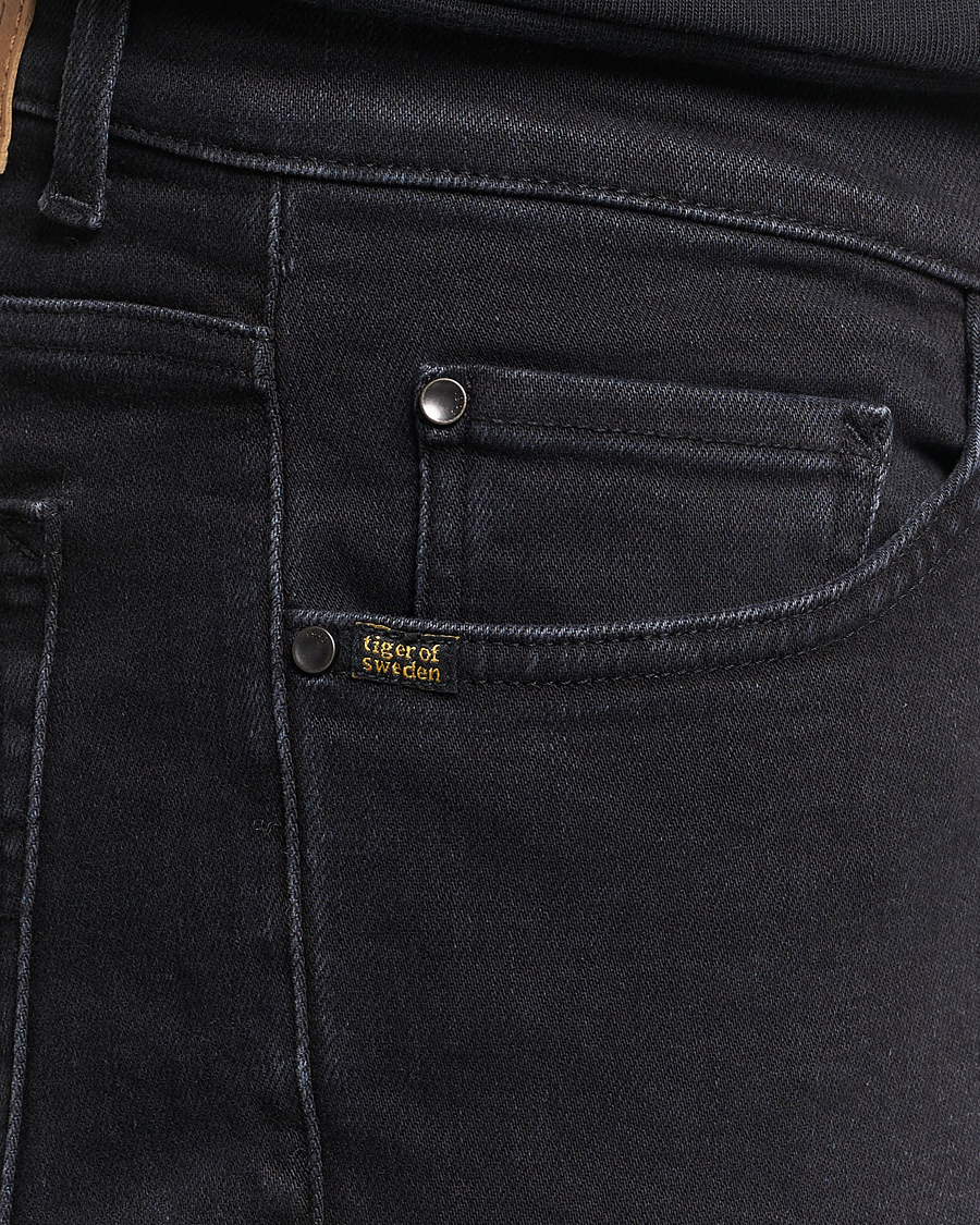 Herr | Jeans | Tiger of Sweden | Evolve Stretch Cotton Jeans Black