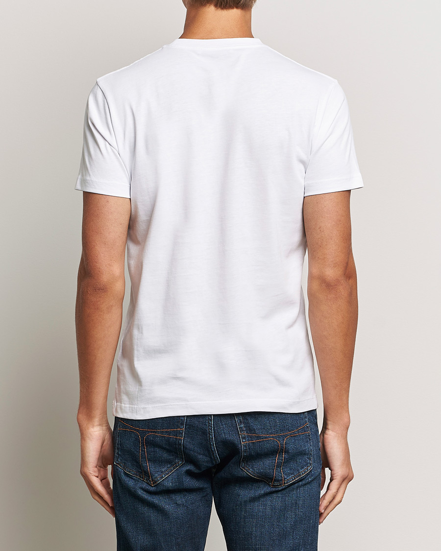 Herr | T-Shirts | Tiger of Sweden | Dillan Crew Neck Logo T-Shirt Pure White