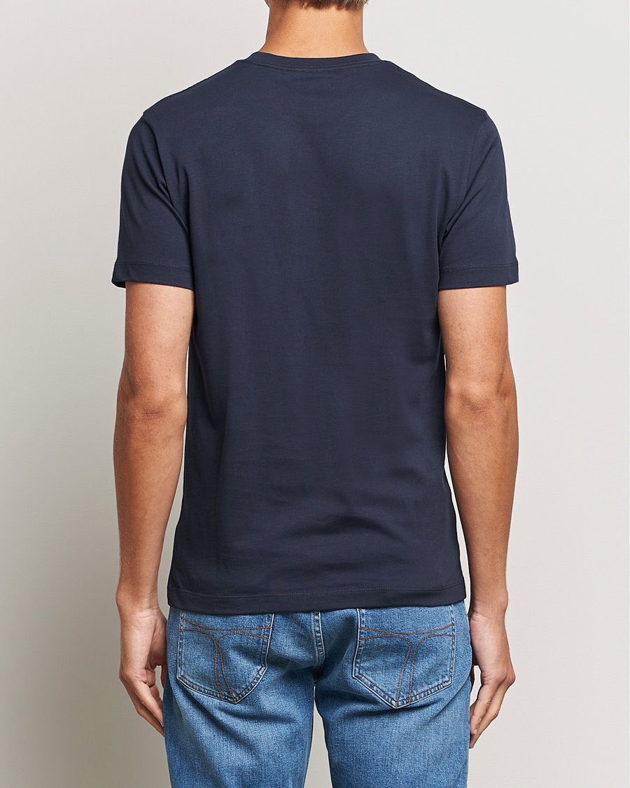 Herr | T-Shirts | Tiger of Sweden | Dillan Crew Neck Logo T-Shirt Light Ink