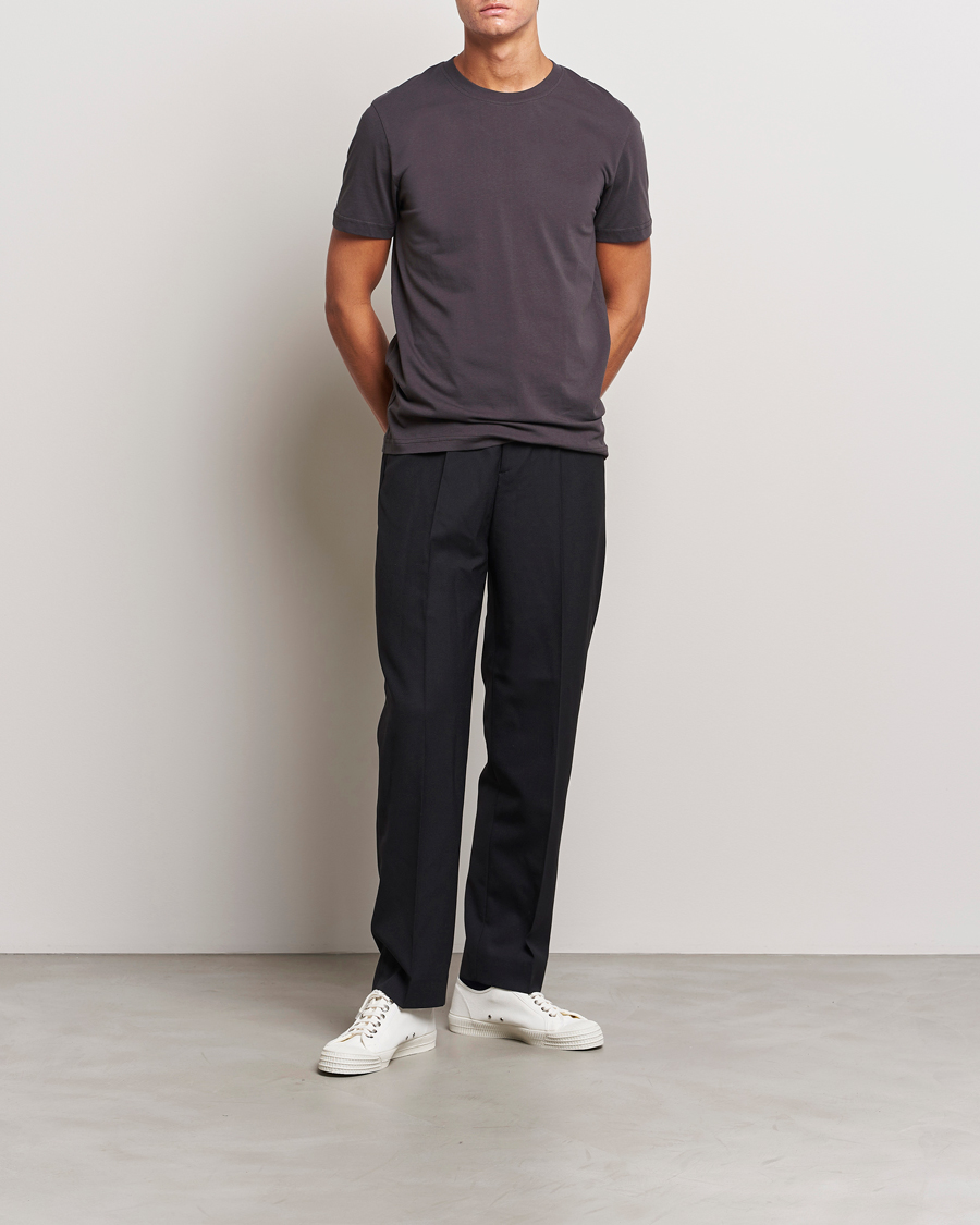 Herr | T-Shirts | Tiger of Sweden | Dillan Crew Neck T-Shirt Coffee