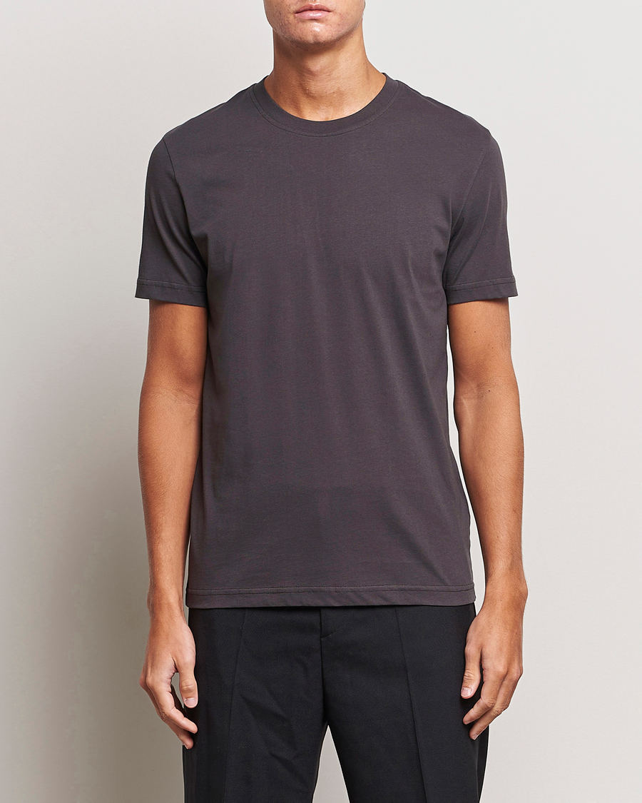 Herr | T-Shirts | Tiger of Sweden | Dillan Crew Neck T-Shirt Coffee