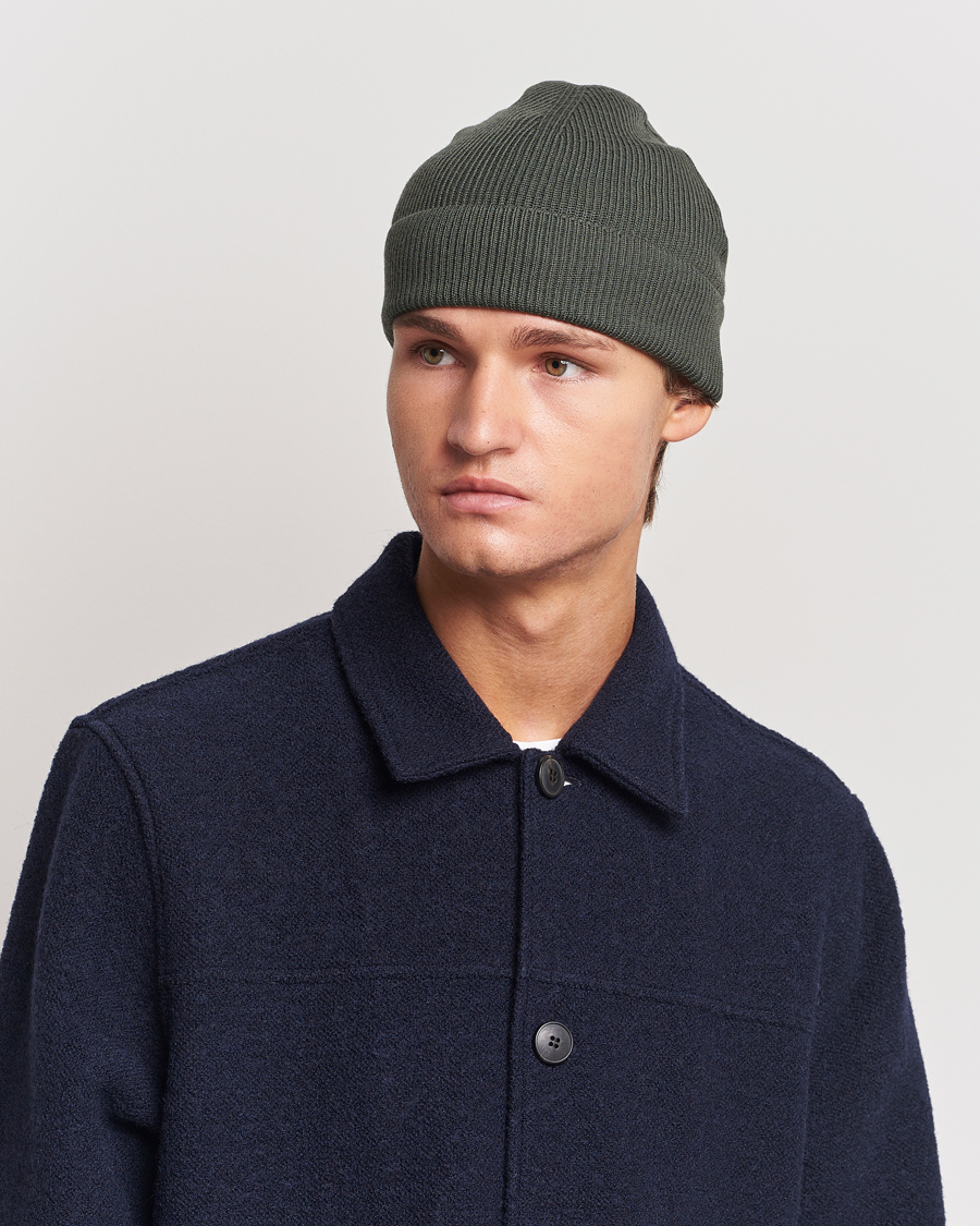 Herr | Tiger of Sweden Hedqvist Wool Beanie Forest Green | Tiger of Sweden | Hedqvist Wool Beanie Forest Green