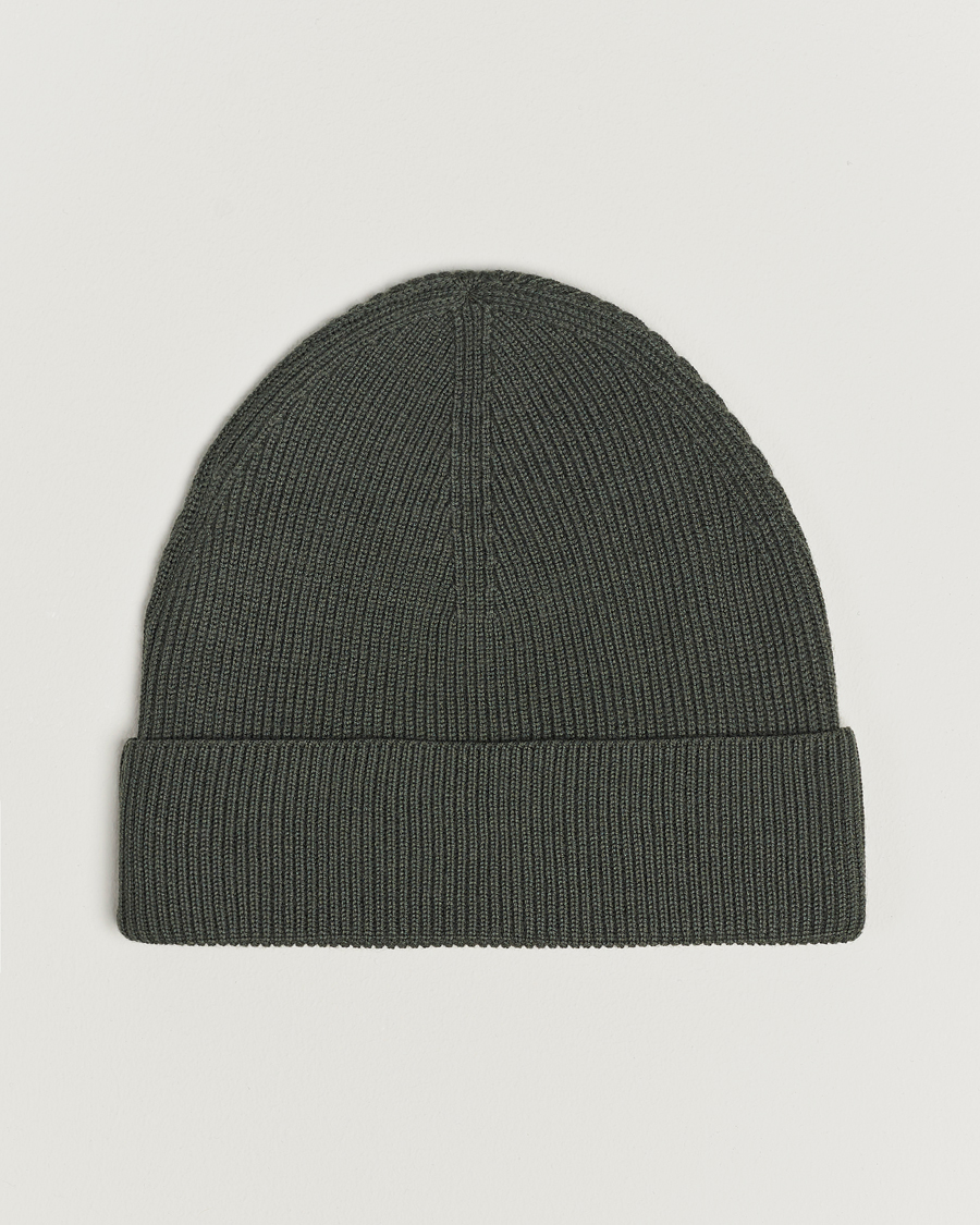 Herr | Tiger of Sweden Hedqvist Wool Beanie Forest Green | Tiger of Sweden | Hedqvist Wool Beanie Forest Green